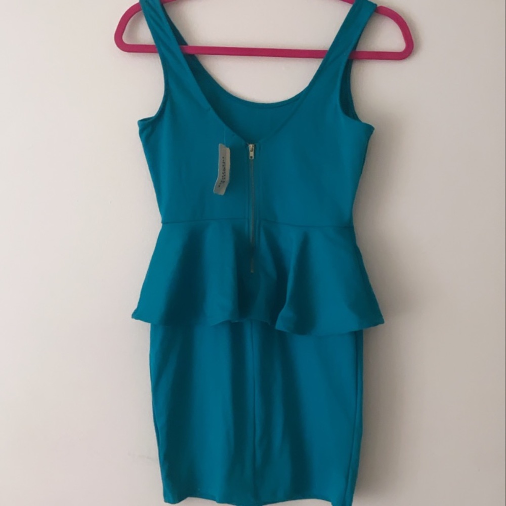 Turquoise dress